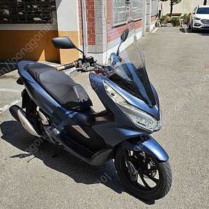혼다 더 뉴 PCX 125 맷블루 출퇴근용 판매합니다! (정비완료!)