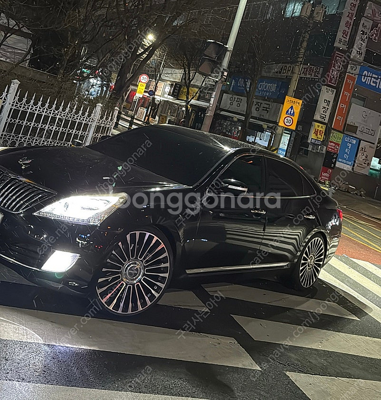 에쿠스 만소리휠22인치 휠타이어 싸게 판매합니다 대품o--0