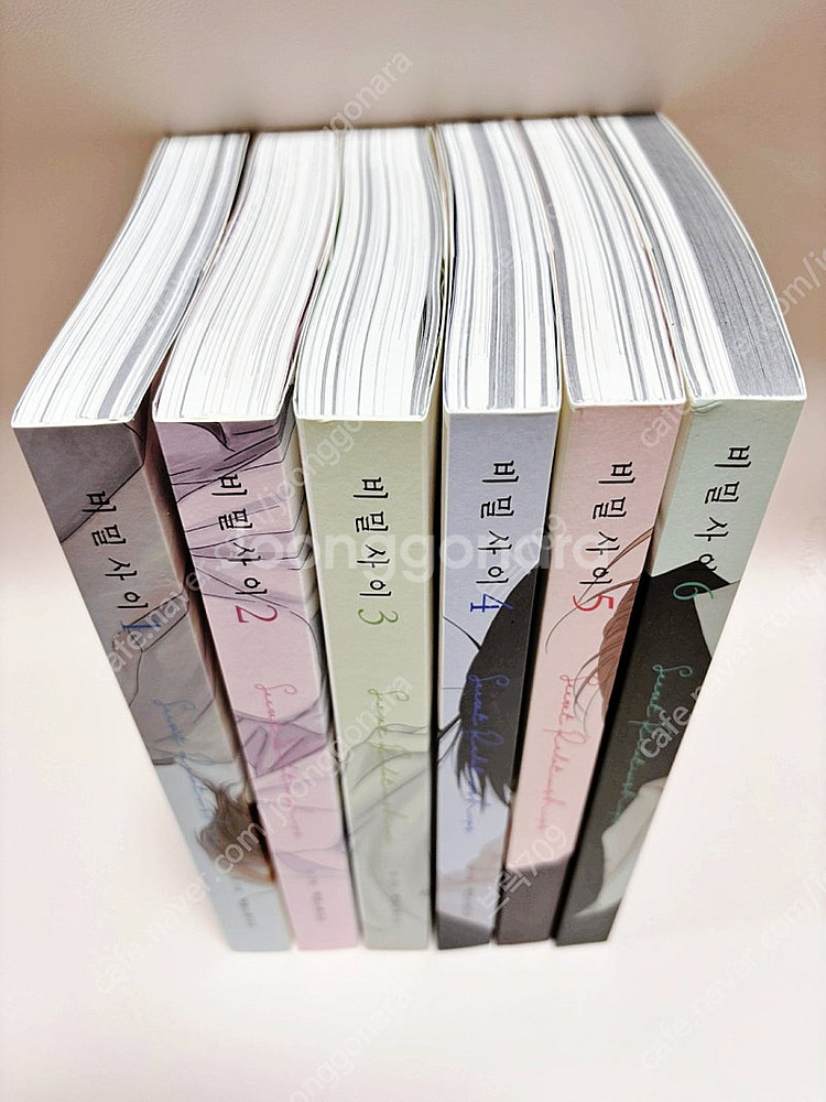 [소장본]비밀사이 소장본 1~6권(특전포함) 판매합니다...--3