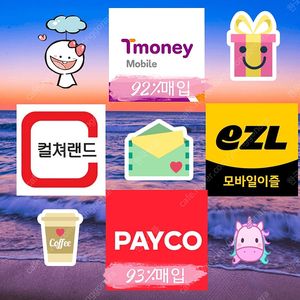 티머니(92%) / 이즐(92%) / 페이코(93%)에 삽니다