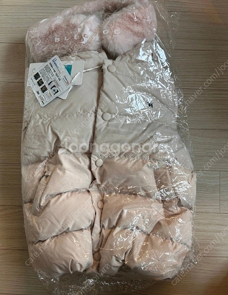 블루독베이비 에코퍼 스테디 롱 덕다운 점퍼 새제품--1