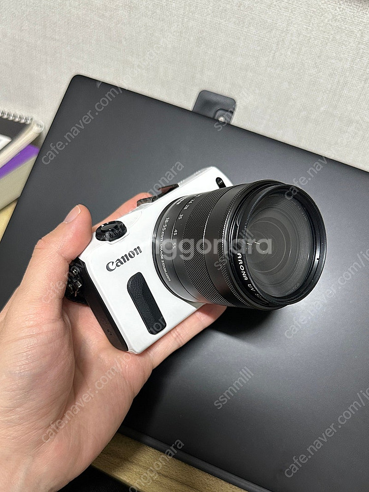 캐논 EOS M 미러리스 카메라 + 18-55 렌즈--1