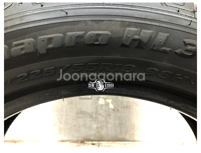 중고타이어 한국타이어 다이나프로 HL3 225/55R1...--4