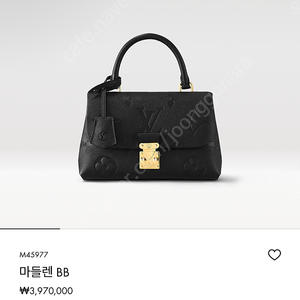실착2회, 보증서풀박) 루이비통 마들렌BB