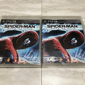 PS3 스파이더맨: 엣지 오브 타임 미개봉 새제품