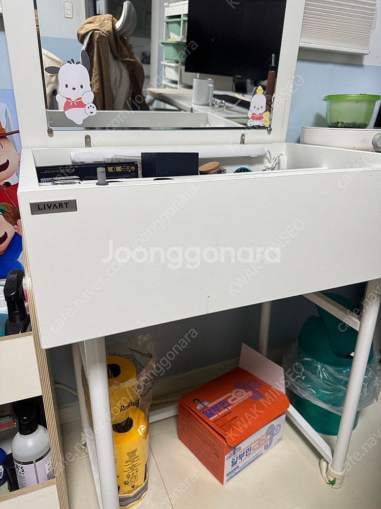 [리바트] 엘로이 600 소형화장대 (거의 새제품)--3