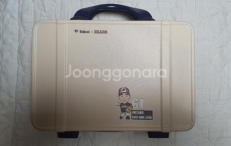 두산베어스 퀸스데이 최원준 선수 미니 캐리어 팔아요--0