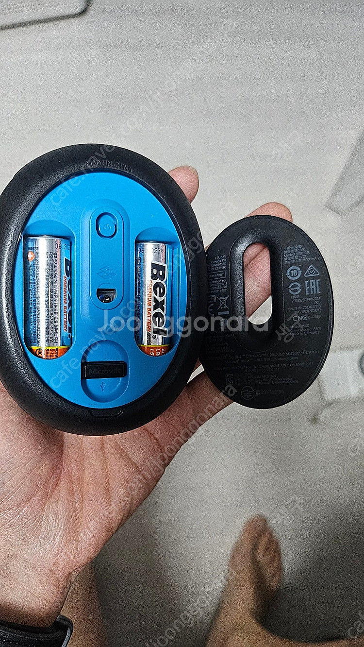 마이크로소프트 스컬프트 에르고노믹 마우스팝니다.--4