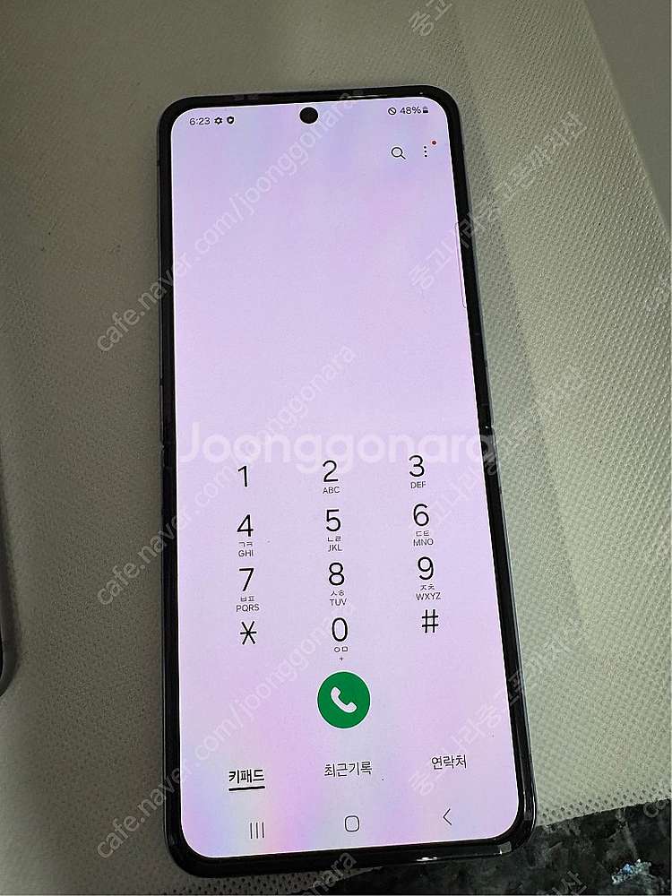 삼성 갤럭시 Z플립4 블루 리퍼폰 새상품급 S급 32만...--5