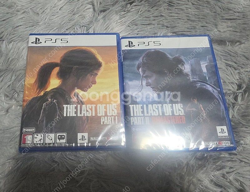 Ps5 라오어 파트 1,2 미개봉 팝니다(택포)--0