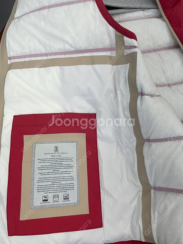 브루넬로쿠치넬리 다운조끼 M 새상품 정가 450 -쿨네...--3