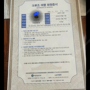 현대크루즈 여행 회원증서 양도 ( 알래스카 등)