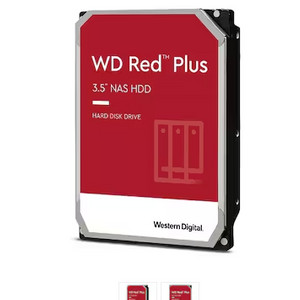 WD NAS용 하드디스크 4TB 미사용 신품-WD RED Plus 5400/256M (4TB, WD40EFPX)