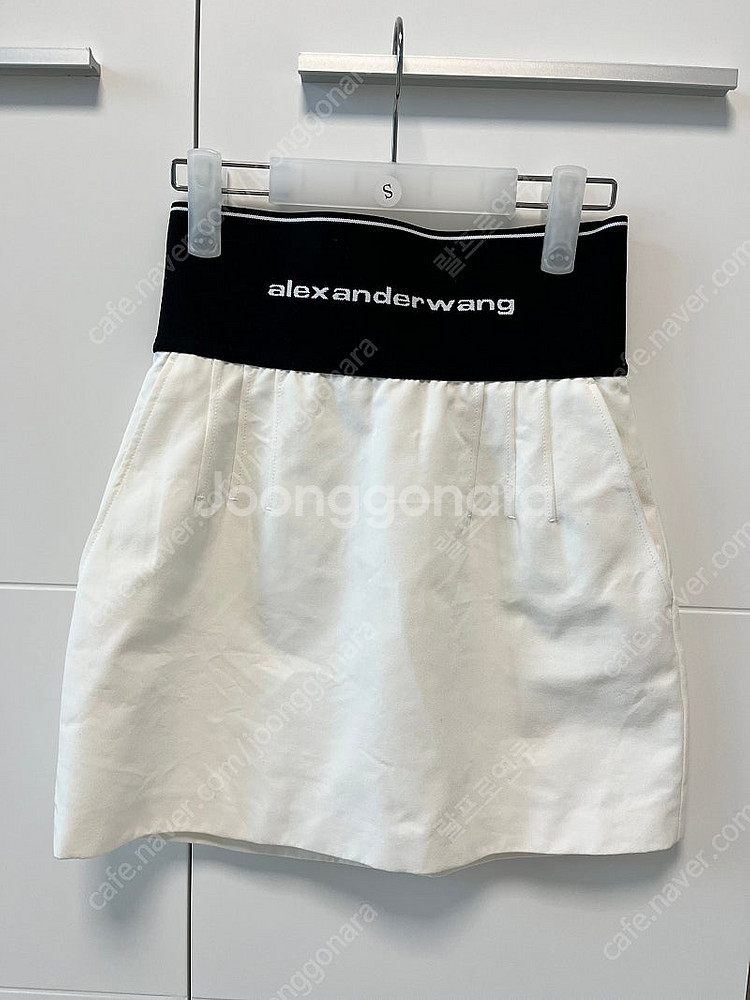 알렉산더왕 로고밴딩 스커트--0