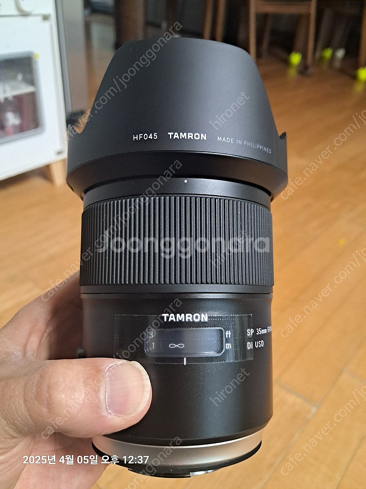 탐론 sp 35.4 캐논마운트 판매--1