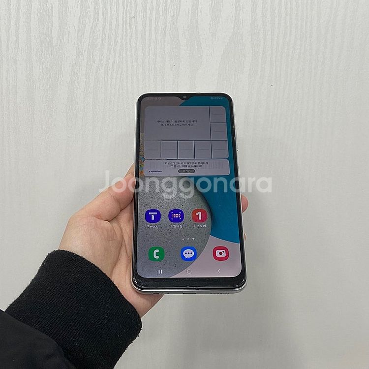 78156 갤럭시와이드6 화이트 128GB 부산 중고폰...--0