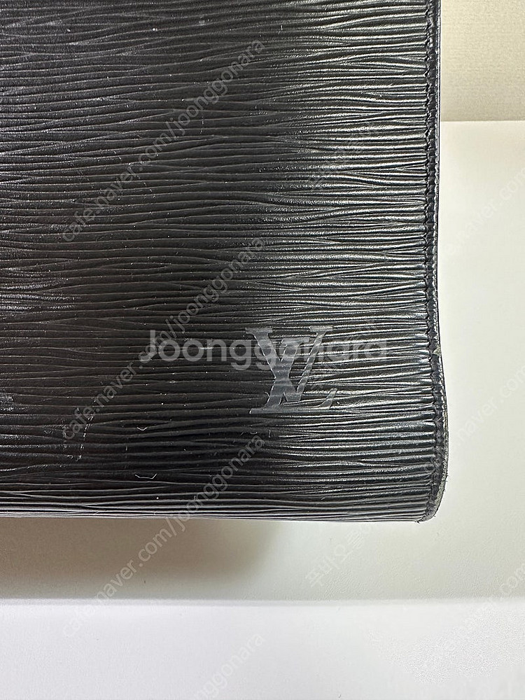 정품 루이비통 에삐 토트백 서류가방 블랙--2