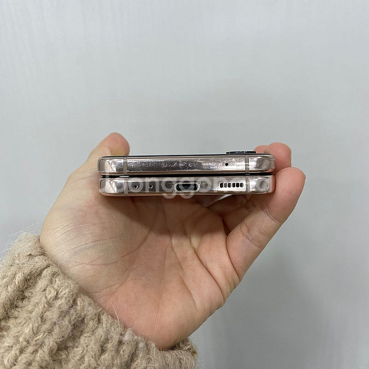 69850 갤럭시Z플립4 512기가 핑크골드 공기계 팝니다 24만원--4