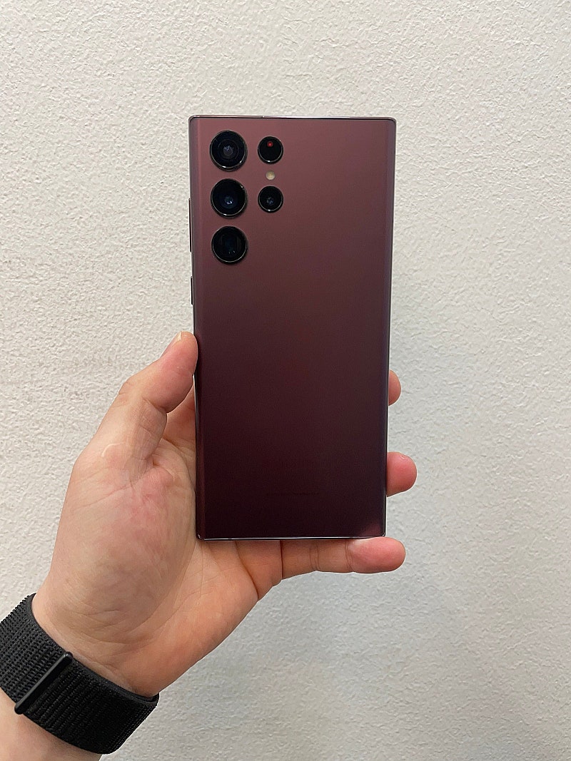 갤럭시S22울트라 512GB 버건디 상태좋은 중고45만...--0