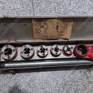 미제 수도 파이프 야마내는 기계 ridgid pipe tools 래칫 스레더 세트 ( 파이프 스레드 / 공구 )