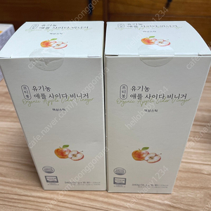 프티봉 유기농 애플 사이다 비니거 사과 2박스 + 레몬 낱개 13봉