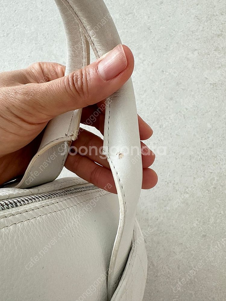 정품) Dior 디올 까나쥬 토트백 - 스몰, 화이트--8