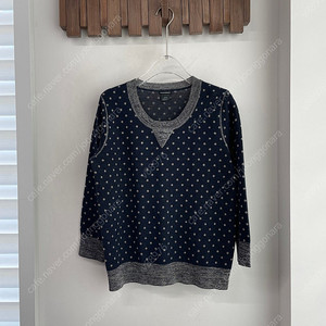 클럽모나코 도트 니트 정품/ 랑방 마인 더캐시미어 타임 코스 마쥬 산드로 오르 폴로 미샤