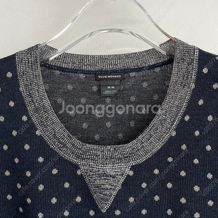 클럽모나코 도트 니트 정품/ 랑방 마인 더캐시미어 타임 코스 마쥬 산드로 오르 폴로 미샤--1