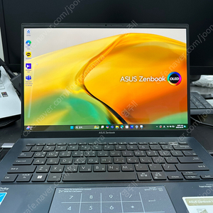 asus zenbook14(젠북14) oled 폰더블루