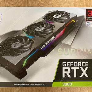 MSI RTX 3080 슈프림 LHR풀박스팝니다