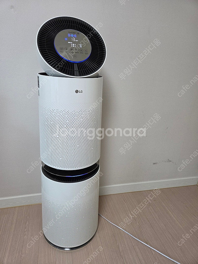 LG퓨리케어 360 2단"30평형" 공기청정기+필터새것...--0