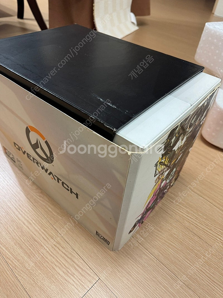오버워치 한정판 피규어 소장 박스 (솔져 76피규어)--0