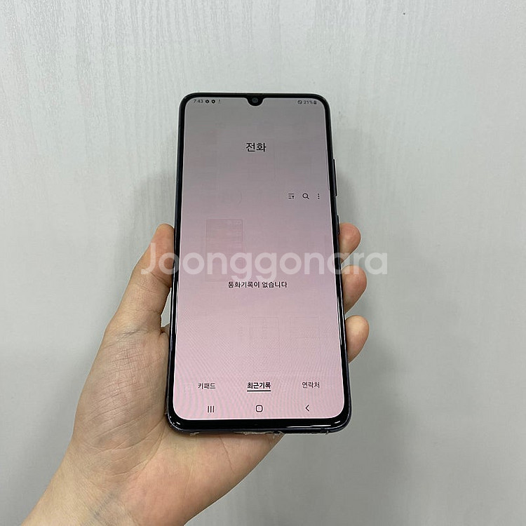 75941 갤럭시A90 5G 128기가 블랙 공기계 팝...--2