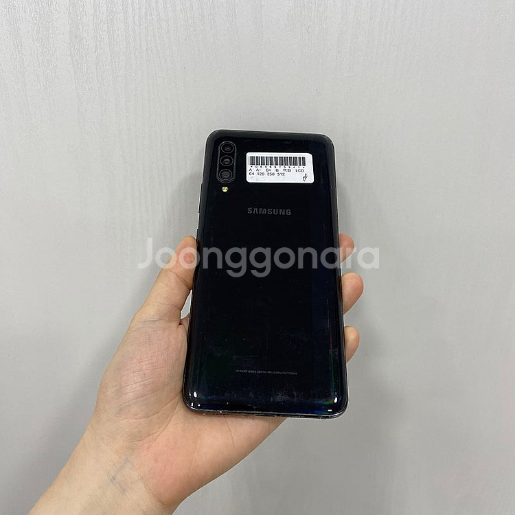 75941 갤럭시A90 5G 128기가 블랙 공기계 팝...--3