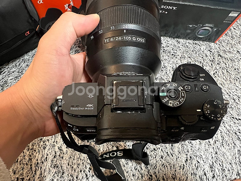A7r3 소니카메라 바디 및 렌즈세트(24-105G)--3