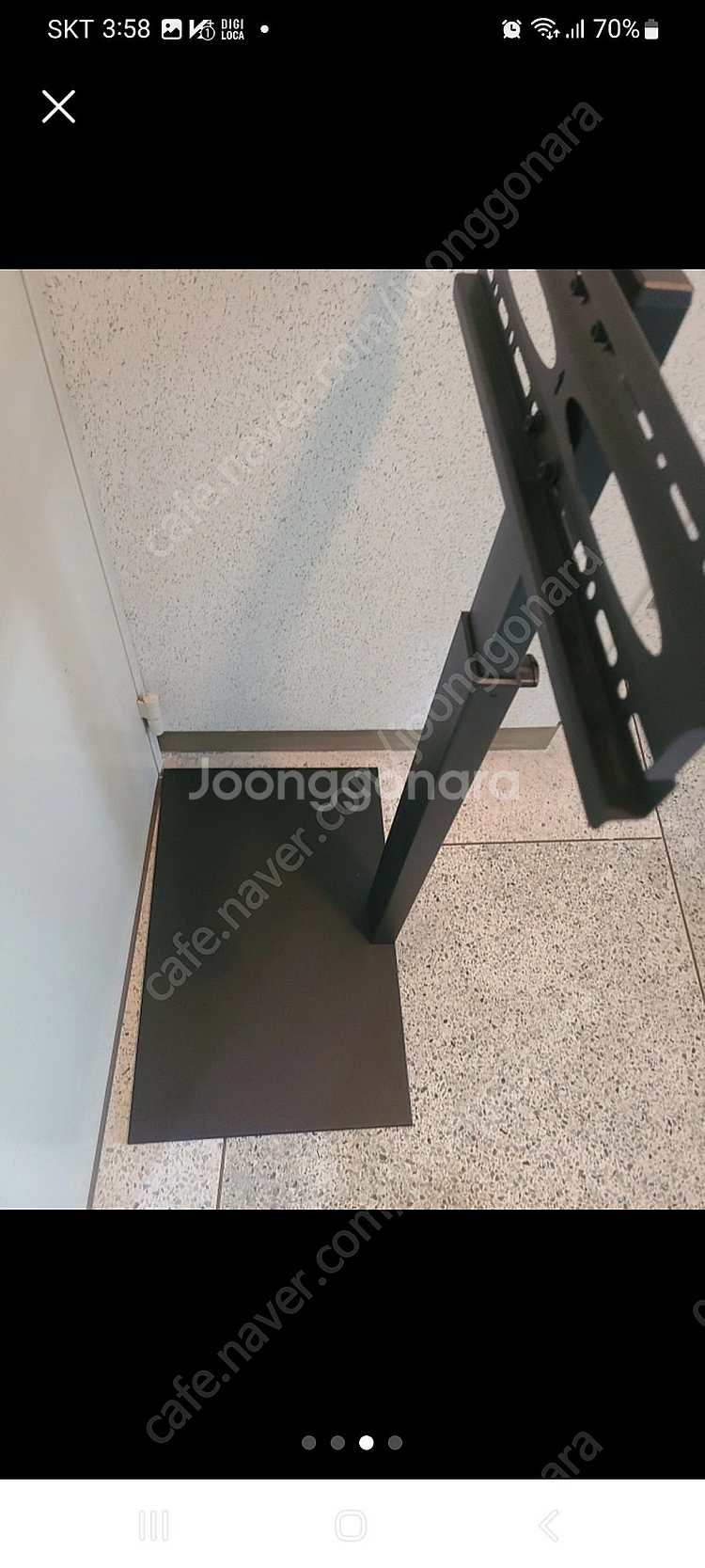 카멜마운트 높이 조절 49인치 이상 티비 모니터 거치대--0