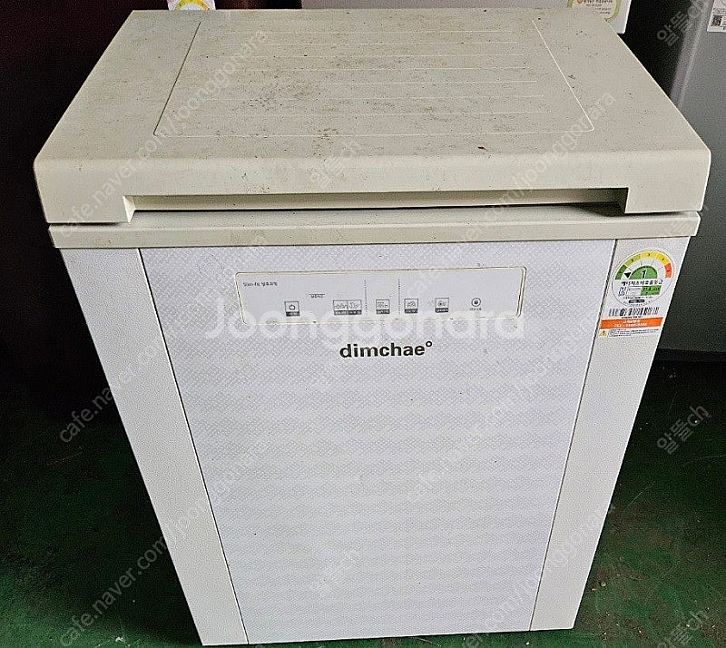 [무료배송설치18] 중고김치냉장고 뚜껑식1도어 120L--0