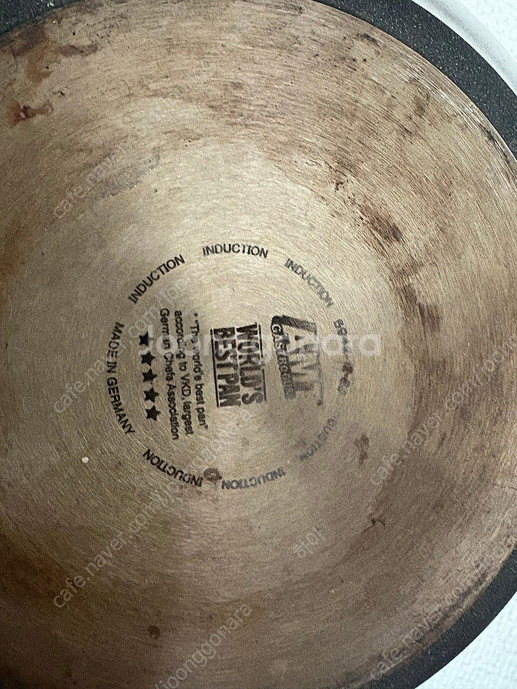 AMT 무쇠 주물팬 인덕션웍팬 26cm--5