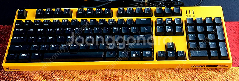 A급 완전방수 앱코 K660 스페셜에디션 엘로우 광축키...--0