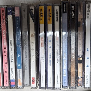 쿨,신승훈,이장우,윤종신 등 cd