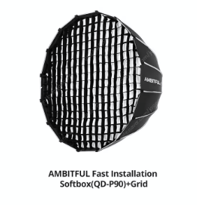 AMBITFUL QD-P90 소프트박스+그리드포함 팝니다.--0