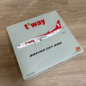 티웨이 다이캐스트 1:200 (B737 HL8300)