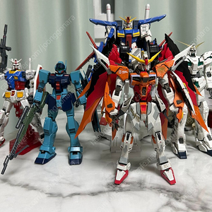 MG, RG, HG 조립 건담 일괄 판매