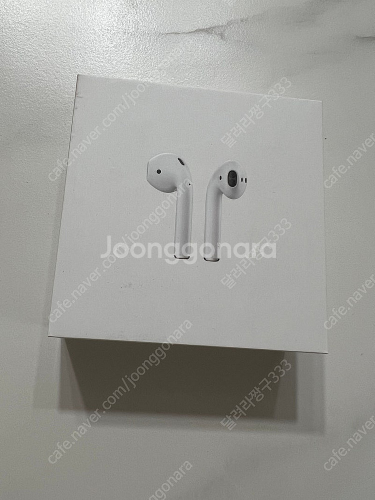 애플 에어팟 박스 AirPods--0