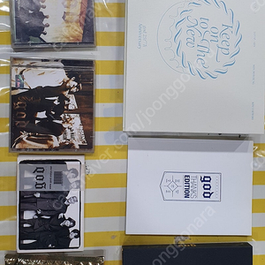 god 25주년 팬클럽 키트 땡스 에디션 바람 dvd 등 cd 일괄