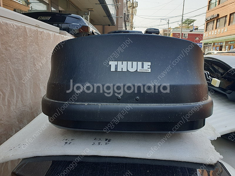 툴레 하프로 팩라인 코토 일체형 루프박스 가로바 자전거...--3