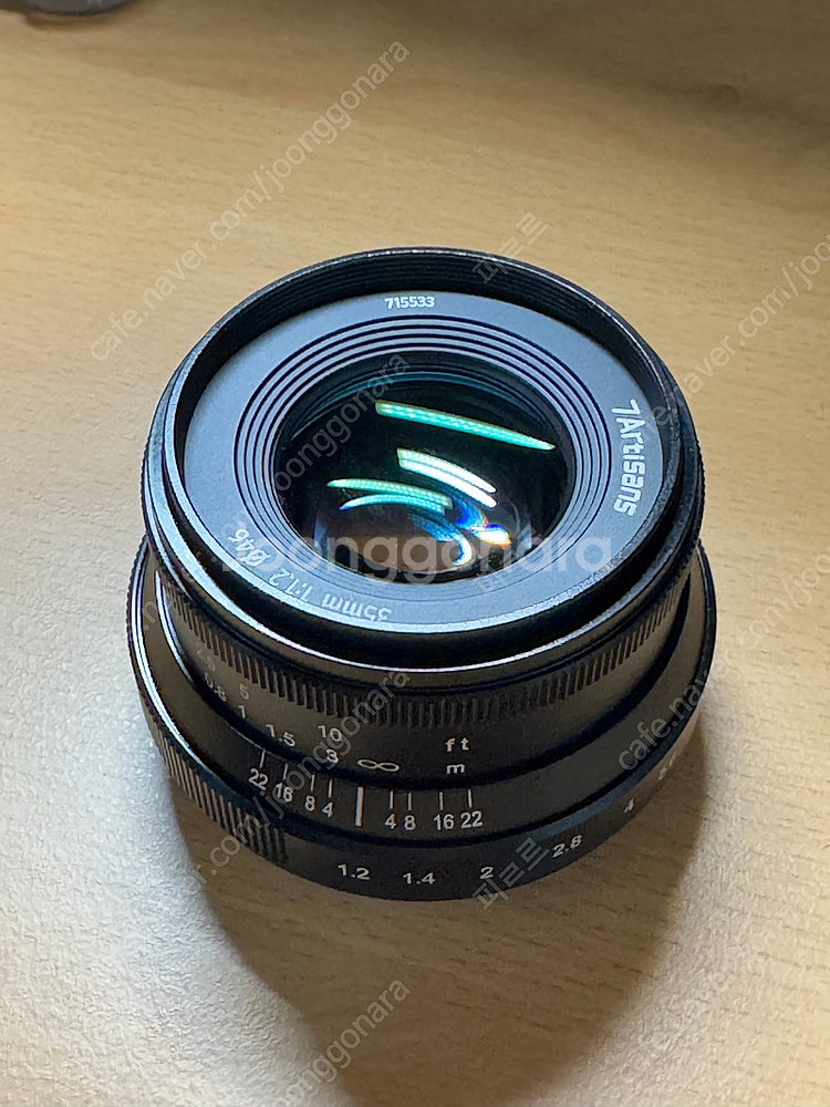 7artisans 35mm f1.2 후지 x마운트 렌즈--1