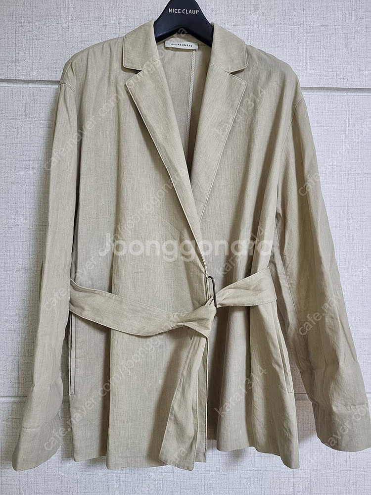 The cashmere 린넨자켓--0