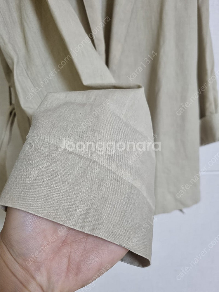 The cashmere 린넨자켓--3
