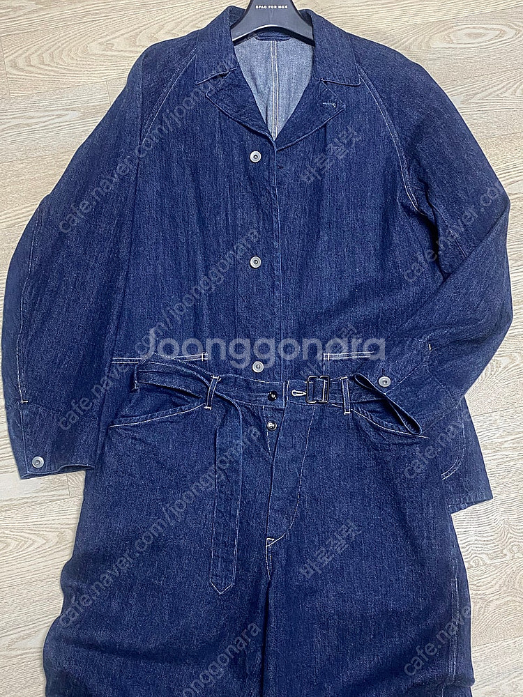 코모리21년도 워크자켓 벨티드 셋업--0